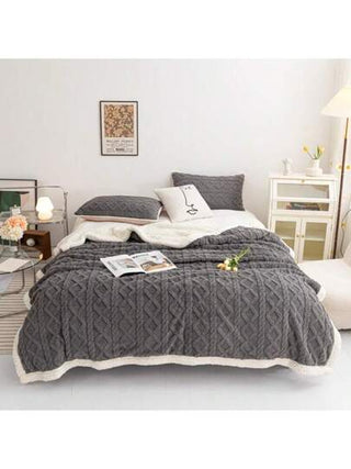 بطانية ثقيلة كبيرة الحجم 70 * 80 * 90 بوصة ، بطانية نوم ، بطانية تكييف الهواء ، بطانية أريكة ، بطانية هدايا للتخييم في الهواء الطلق ، بطانية سرير ، مناسبة لجميع الفصول