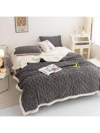 بطانية ثقيلة كبيرة الحجم 70 * 80 * 90 بوصة ، بطانية نوم ، بطانية تكييف الهواء ، بطانية أريكة ، بطانية هدايا للتخييم في الهواء الطلق ، بطانية سرير ، مناسبة لجميع الفصول