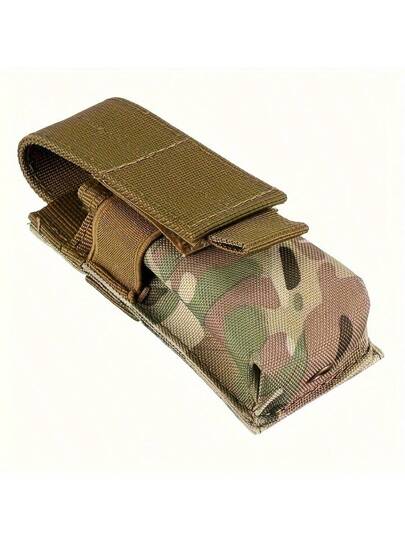 قطعة واحدة حقيبة نايلون مولي لتثبيت الهاتف على الخصر يمكن ربطها على الملابس الهوائية مولي لمخزن مجلة واحدة، جراب لجيب بطارية يدوية تكتيكية