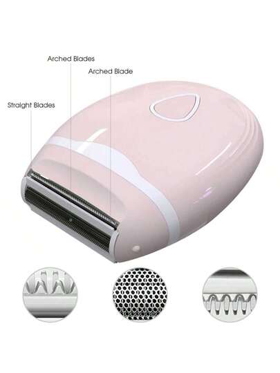 جهاز إزالة الشعر الكهربائي المحمول، ماكينة حلاقة للنساء، جهاز إزالة الشعر، ماكينة إزالة الشعر الكهربائية اللاسلكية لإزالة الشعر من الوجه والساقين والذراعين والإبطين والمنطقة العانية