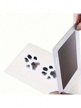 وسادة حبر لختم بصمة قدم الحيوانات الأليفة، وسادات الحبر بدون ماء للأطفال والرضع وبصمات الحفاظ على الحيوانات الأليفة دون الاتصال بالحبر