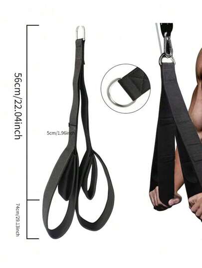 1 حبل لعضلات الذراع العلوية والسفلية ، أشرطة مقاومة بمقبضين ثنائي، ملحق لياقة بشكل طائر محبوك، مقابض حساسة للضغط ، معدات جيم