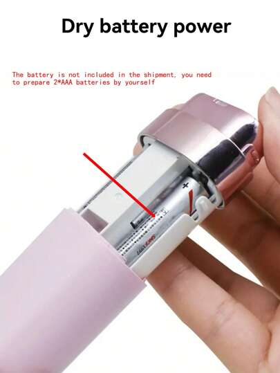 آلة إزالة الشعر الكهربائية للساقين والإبط والمناطق الحساسة بدون ألم، مقاومة للماء، لا تتضمن بطاريات جافة