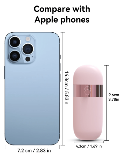 آلة إزالة الشعر الكهربائية للساقين والإبط والمناطق الحساسة بدون ألم، مقاومة للماء، لا تتضمن بطاريات جافة