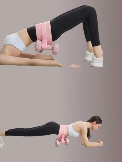 1 قطعة من حزام الحوض للرجال والنساء ، وسادة الحوض ، دمبل تمرين الكوبري للأرداف ، كيتلبيل ، نحت الفخذين ، عكس الاقصاء