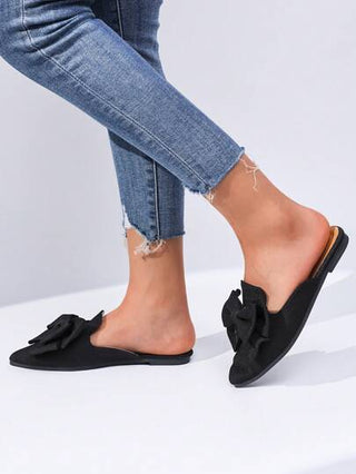 نساء أنيق موحد اللون الموضة العطلة الشرقية الرجعية الشارع الملابس الشارع مسطح مدبب تو الشقق للمكتب والمنزل والخارج لكل الموسم