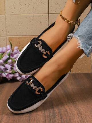 أحذية لوفر مسطحة للنساء ، رياضية مريحة ذات نعل طري, أحذية قارب مرقعة, أحذية طبية من جلد ناعم, متعددة الاستخدامات, خفيفة الوزن, أحذية للأمهات