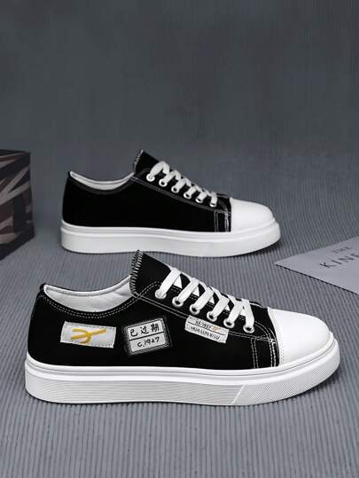 أحذية رياضية مقاس كبير، أحذية تزلج رياضية للرجال، أحذية قارب كاجوال مسطحة، اللون الأخضر والأزرق، مناسبة للربيع والصيف والخريف والجميع المواسم، للارتداء اليومي والخروج والتنزه، أحذية قصيرة الرقبة باللون الأسود