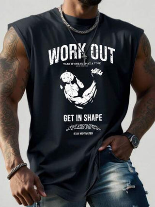 Manfinity Sport Polished فوانيس للرجال ذات الطباعة البارزة على الكتف العريضة