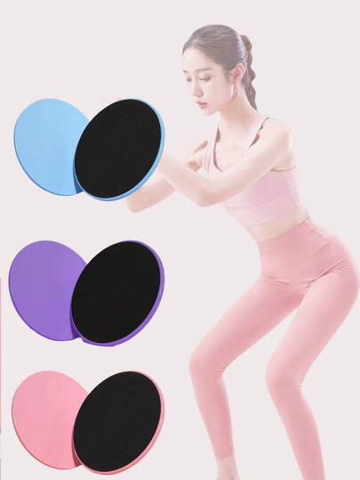 لوح الانزلاق المنزلي مناسب للتمارين الرياضية، اليوغا، الباليه، تزلج المنحدرات، تدريب كتلة الجسم (كور) بطريقة الانزلاق، تقوية عضلات البطن والساقين. تدريب اللياقة البدنية في الصالة الرياضية