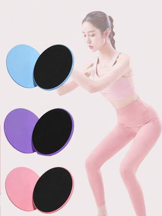 لوح الانزلاق المنزلي مناسب للتمارين الرياضية، اليوغا، الباليه، تزلج المنحدرات، تدريب كتلة الجسم (كور) بطريقة الانزلاق، تقوية عضلات البطن والساقين. تدريب اللياقة البدنية في الصالة الرياضية