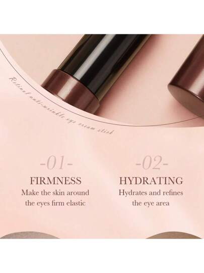 عصا العناية بالعين بالريتينول - تحسين مظهر الهالات السوداء والأكياس، تنعيم الخطوط الدقيقة وشد البشرة - العناية اليومية بالعين للنساء والرجال