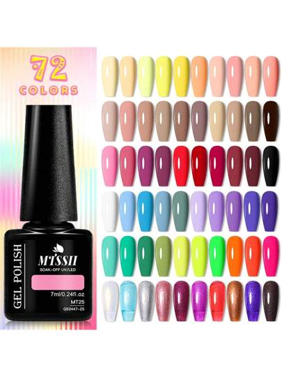 Mtssii 8 قطع مجموعة طلاء أظافر جل زهري أحمر, طويل الأمد, خالٍ من الرصاص, نهاية لامعة, طلاء جل UV زهري شبه دائم للغسيل, لأظافر صيفية, تصميم الفن على الأظافر, DIY جميعها للزينة و تلوين الأظافر جيل مجموعة ماني كير للصالون والمنزل