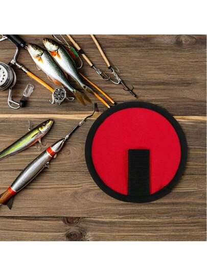 حقيبة واقية من النايلون لاطعام الصيد، غلاف تخزين متنقل للطعوم، علبة حماية الطعم للهواة الصيد