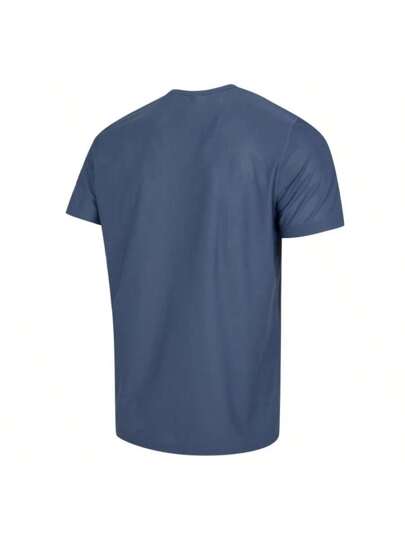 Adidas قميص تي-شيرت كم قصير رقبة مستديرة من النوع المحبوك AEROREADY، ملابس رياضية للرجال لأداء المباريات والجري، رمز المنتج IN1515