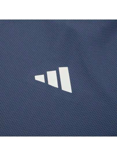 Adidas قميص تي-شيرت كم قصير رقبة مستديرة من النوع المحبوك AEROREADY، ملابس رياضية للرجال لأداء المباريات والجري، رمز المنتج IN1515