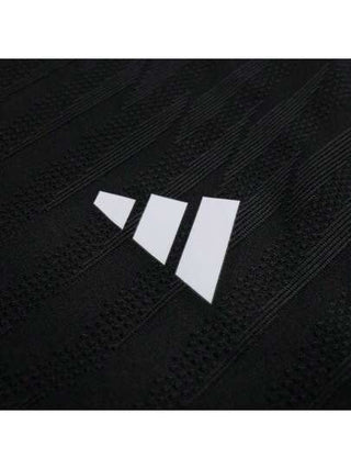 Adidas قميص بياقة طاقم بأكمام قصيرة CLIMACOOL مريح وضيق، للاستخدام اليومي والرياضة والياقة البدنية للرجال