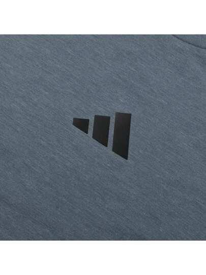 Adidas قميص تي شيرت قصير الأكمام D4T، AEROREADY، بياقة دائرية وفيت ضيق، ملابس رياضية رجالية للياقة البدنية والتدريب الرياضي