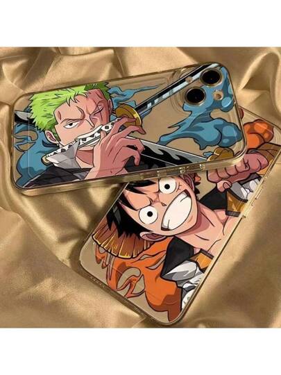 bandai واحدة من قضية هاتف وسولون جميلة متوافقة مع 16 15 14 13 12 11 برو ماكس X XS XR 7 8 بلس SE واقية من الصدمات غلاف Y2K