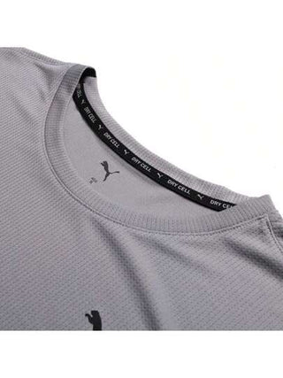 Puma قميص بأكمام قصيرة أداء SS ، تي شيرت بياقة طاقم سريع الجفاف، للرجال لليوجا ، اللياقة البدنية، التدريب