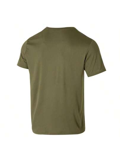 Puma قميص قطة قصير الأكمام من ماركة TAD ESSENTIALS SOLID CAT (LC Small Cat)، ماصّ للرطوبة وسريع الجفاف، للرجال في المناسبات غير الرسمية والتدريب والركض، رقم الطراز 527344-81