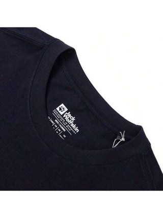 Jack Wolfskin قميص تي شيرت قصير الأكمام لامتصاص الرطوبة وتنفس لرجال TEXADRI، للأنشطة الخارجية الأساسية: المشي في الجبال، اللياقة البدنية، الجري 5822212