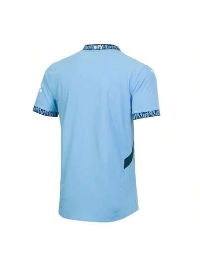 Puma قميص تدريب مانشستر سيتي الأصلي الرسمي لموسم 2024/25 بأكمام قصيرة، ياقة دائرية ، إصدار لاعب المباراة للرجال ، الرقم 775050-01