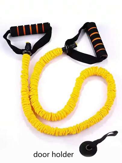 قطعة واحدة حزام مساعد قابل للتعديل لرفع الجسم، حزام مقاومة مطاطي للتدريب، معدات اللياقة البدنية