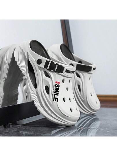 صندل شاطئ من البولي ايثيلين فينيل احتياطي للرجال والنساء بطباعة حرفية، منفذ خارجي، صندل شاطئ موسمي مناسب للخارج والداخل والشاطئ والاجازات