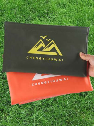 دلو مربع قابل للطي للاستخدام الخارجي، دلو تخزين محمول سعة 13 لتر للتخييم والصيد مع مقبض