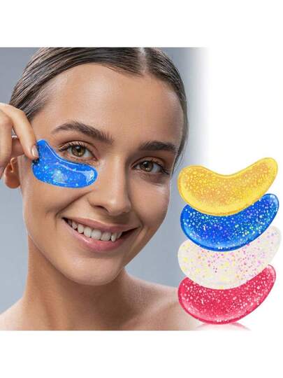 24 قطعة/مجموعة قناع عين مُعزز بالكولاجين والريتينول متعدد الألوان، لعناية مبردة لليا ، مُعزز بالكولاجين والريتينول ومستخلص الطحالب وبروتين الخوخ وحامض الهيالورونيك ، مناسب للعين والفم والجبهة والرقبة ، كريم مرطب ومشد مناسب للجنسين ، هدية عيد الأب