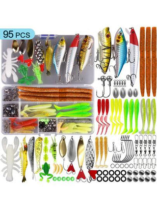 OPQ أطقم طُعم صيد السمك الصالحة للاستخدام في المياه المالحة والعذبة