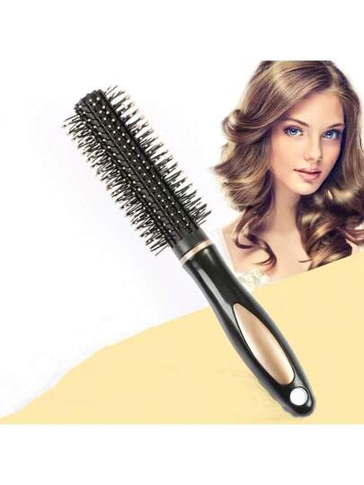 مجموعة فرش 4 قطع - فرشاة تصفيف، فرشاة حلاق، فرشاة تجعيد، فرشاة وسادة، فرشاة أسنان ناعمة، فرشاة تدليك، فرشاة تهوية، فرشاة صبغ، مشط تدليك فروة الرأس، مناسبة للشعر السميك/المجعد/الطويل/القصير، لا لبل أو جاف، شعيرات بلاستيك مضادة للكهرباء الساكنة،...