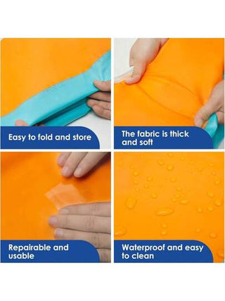 حمام سباحة قابل للنفخ، حوض لعبة الكرة الطائرة ذو شكل مستطيل للعب المائي الصيفي في الخارج، متعة المياه في الحديقة وفي الفناء الخلفي