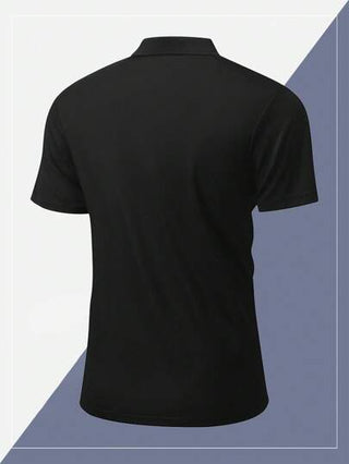 3 قطع بلوزات بولو رجالية بأكمام قصيرة، سريعة الجفاف، للاستخدام الخارجي والأعمال الرسمية، قمصان تي-شيرت مريحة للتنفس