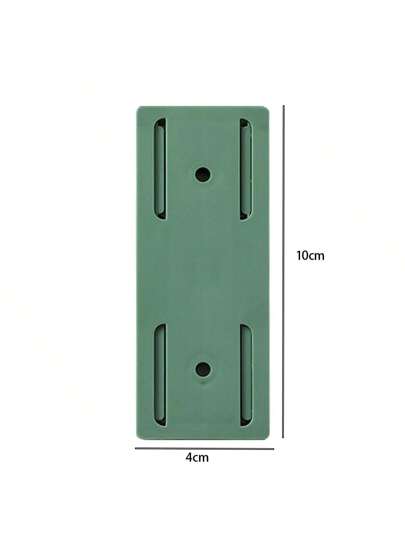 1 قطعة حامل لشريط الطاقة المثبت على الحائط، حامل بلاستيكي لتثبيت الموجه الكهربائي، منظم للكابلات لوضع الأسلاك وأشرطة الطاقة دون الحاجة للحفر (توصيل عشوائي 3 مخارج أو 2 مخرج)