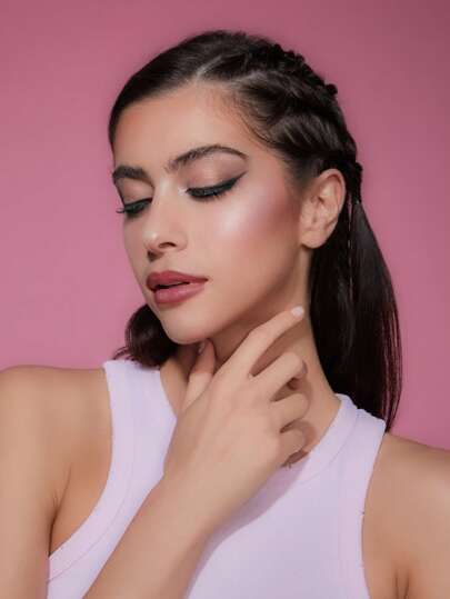 Misslyn مجموعة الجمال للسفر من MISSYLN، لوحة ألوان الظل، فرشاة التشكيل، حقيبة مستحضرات التجميل، أحمر الخدود، البرز، رذاذ التثبيت، قلم العيون، الماسكرا، قلم الحواجب السائل، قلم تحديد الشفاه، طلاء الشفاه، Y2K، حزب الماكياج، 9 ألوان ظلال العيون، نهاية...