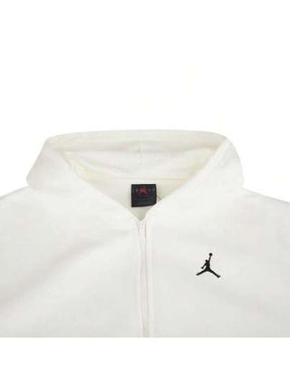 Nike معطف جاكيت رياضية نسائية مطبوع عليها كلمات مع سداء مزود بقلنسوة، لون 133-FV7168