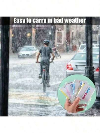 2قطعة/5قطع/10قطع معطف مطر عام ، من مادة البولي إيثيلين ، كامل المقاومة للماء ، محمول ، مناسب للسفر والرحلات والصيد والتخييم ، معطف مطر خارجي للبالغين ، باللون الأزرق ، بدون طباعة