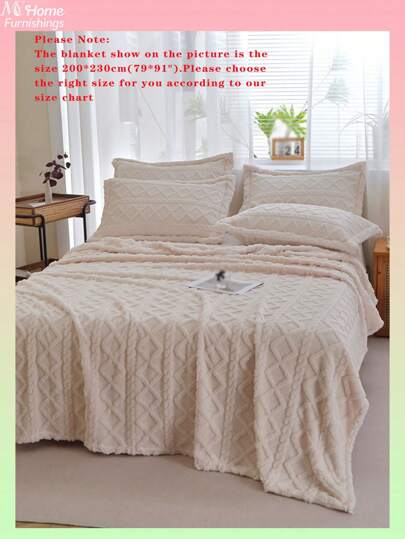 بطانية قطعة واحدة من قماش التفتا المخملي الناعم مع حافة مجعدة، لون المرجان، مناسبة للأولاد والبنات، للدور الداخلية، الأريكة، غرفة النوم، السفر، التخييم، بطانية متعددة الاستخدامات لجميع المواسم