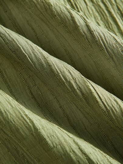 SHEIN Essnce 3 قطعة بذلة بنطلون كاجوال مستقيم الساق بجيوب وربطة الخصر، من قماش مخطط، ارتداء مبرد ومريح، لارتداء الكاجوال، بأسلوب البوهيمي، مناسب للصيف