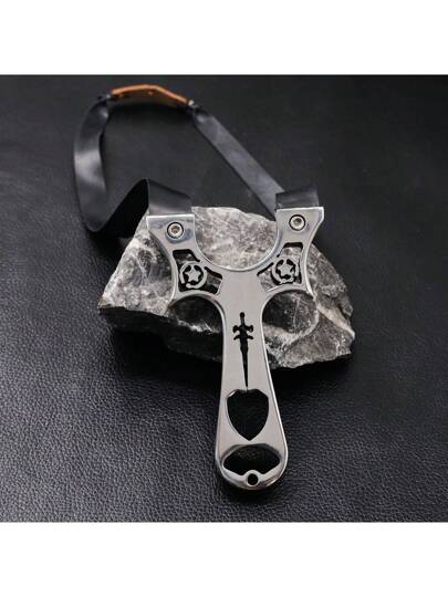 1 قطعة ملحقات صيد من الفولاذ المقاوم للصدأ للخارج، معدات صيد ذات جودة عالية ومتينة للممارسة إطلاق النار والمسابقات