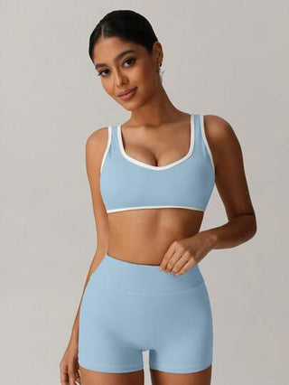 MASKERT مجموعة نسائية من قطعتين ، مجموعة رياضية ، بذلة يوغا ، مجموعة سترة ، مجموعة إجراء جري محكم ، بذلة لياقة بدنية ويوغا عالية المرونة ، مريحة وصديقة للبشرة للاستخدام المنزلي والترفيه