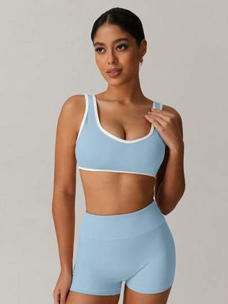 MASKERT مجموعة نسائية من قطعتين ، مجموعة رياضية ، بذلة يوغا ، مجموعة سترة ، مجموعة إجراء جري محكم ، بذلة لياقة بدنية ويوغا عالية المرونة ، مريحة وصديقة للبشرة للاستخدام المنزلي والترفيه