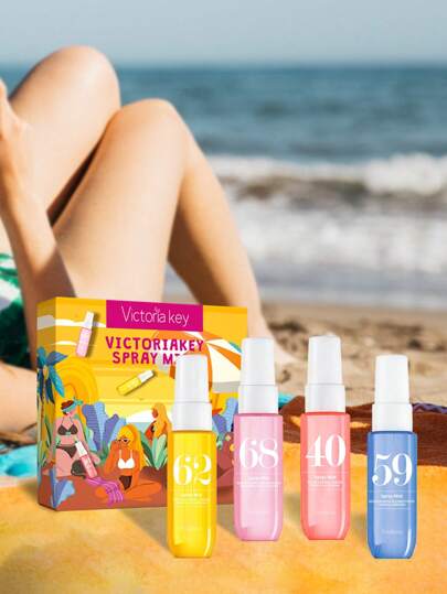 1/2/3/4 طقم رش عطري محمول للعطور العطرية، رذاذ عطري مستخلص نباتي طويل الأمد، معطر هواء للسفر، جهاز إخراج العطور، نشر طبيعي، إزالة الروائح الكريهة، هواء نقي، تهدئة المشاعر، إنشاء جو رومانسي