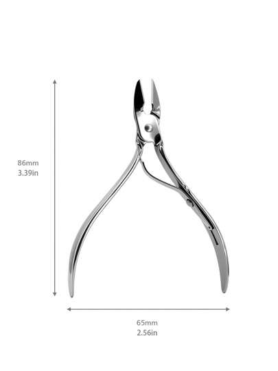 3 قطع ملقط أظافر، مقص للجلد الميت الفضي من الفولاذ المقاوم للصدأ، أداة إزالة الجلد الميت ، ملقط مناقير النسر للعناية المهنية بالأقدام والأيادي، أدوات DIY للعناية