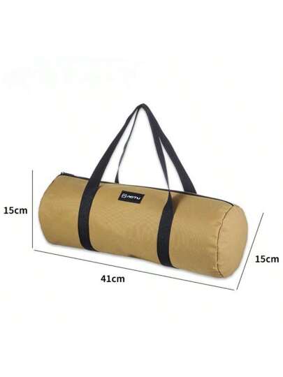 1 قطعة كيس مسمار أرضي خارجي ، حقيبة أدوات التخييم ، حقيبة تخزين أوتاد الخيمة بكرانك يدوي ، حقيبة منظم الملحقات