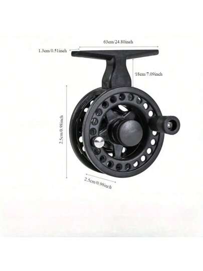 الصيد بالجليد من ألياف الكربون ذو تصميم الكامفلاج - خفيف الوزن، مناسب للصيد بالطائرة