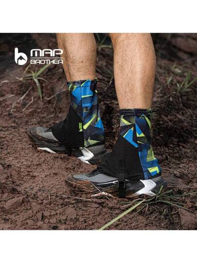 أغطية قدم للجري البراري الخارجي، مقاومة للماء والثلج، متينة ، مقاومة للرمل