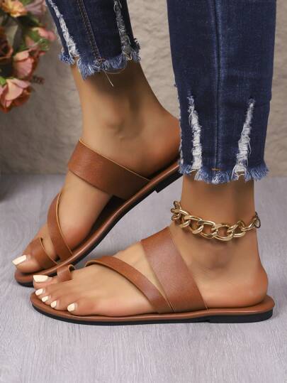 صنادل وفلبين نسائية كاجوال عصرية للخروج، مقاومة للانزلاق ورائحة، مناسبة للشاطئ